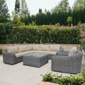 Outdoor <span class=keywords><strong>Rattan</strong></span> Korbs ofa natürliche Terrassen möbel <span class=keywords><strong>Sofa</strong></span> <span class=keywords><strong>Set</strong></span> Garten Outdoor Schnitte in Sofas französischen Stil