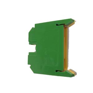 บล็อกขั้วต่อเดี่ยวของซีเมนส์ ขนาด 6 มม. สีเหลืองเขียว พลาสติกสำหรับอุตสาหกรรม แบบเชื่อมต่อสกรู - Product Image 2