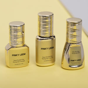 Pinky Leem personalizado al por mayor pegamento pegajoso para pestañas extensiones de pestañas Japón hecho pegamento para pestañas sensibles de secado rápido - Product Image 6