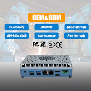 Hot Nhà Máy Giá Intel 8th Gen Alder lake-u/P/h Core i3 i5 i7 DDR4 64 gam VGA/HD-MI/LVDS/DP/EDP công nghiệp không Quạt PC - Product Image 1