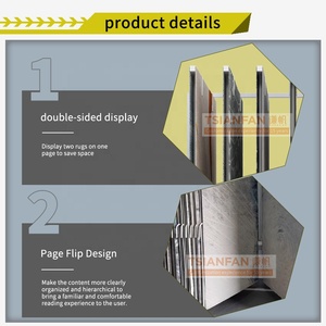 Nhiệm vụ nặng nề Kệ sản xuất thảm cho cửa hàng dệt treo đơn vị hiển thị - Product Image 3