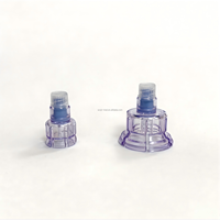 Mini-aiguille à pointe de 13 mm et 20 mm pour transfert de fluides IV avec raccord Luer Lock