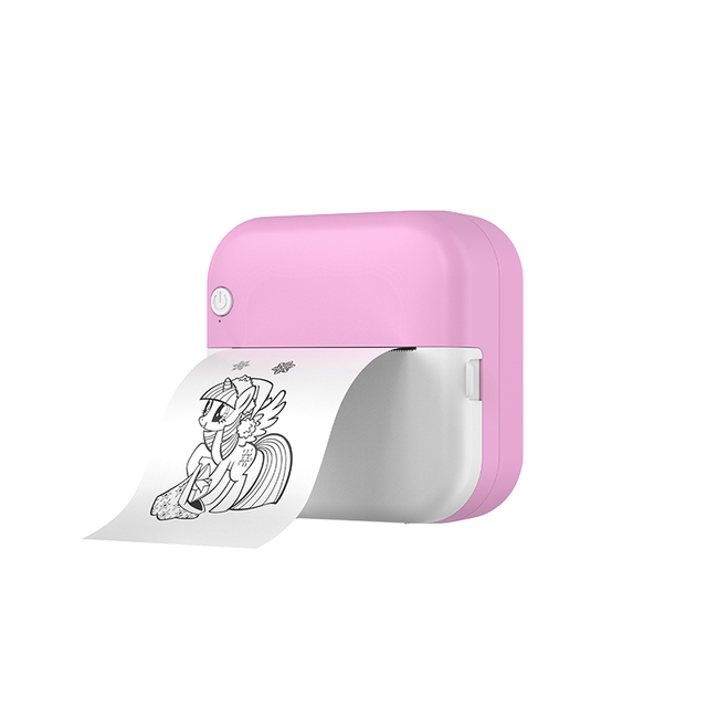 Blue Label Edition Portable Thermal Printer Mini Pocket Handheld Wireless Inkless -Connected Imprimante