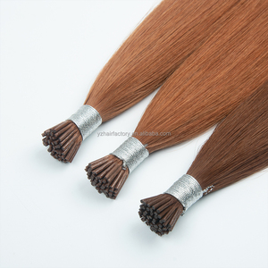 ผมต่อแบบ I-Tip ผมแท้ชนิด Remy ผมอินเดีย ปลายผมเต็ม  แบบ Fusion สีน้ำตาลอ่อน - Product Image 6