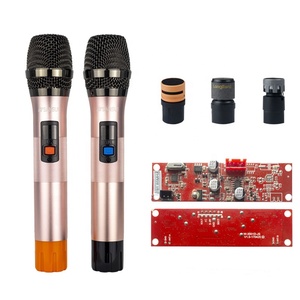 Micrófono Marc 400 metros inalámbrico Uhf Lavalier solapa auriculares micrófono profesional escenario estudio micrófono Digital - Product Image 6