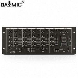Console de mixage DJ AOSHEN pour spectacles en direct, soirées, discothèques, pubs, boîtes de nuit, DJ, KTV, bars et - Product Image 3
