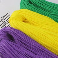 OEM Service 200 G/skein Diameter 3 mm Polypropylene Material Dyed Melange Crochet Bag Cup Cover Doll Hat Cushion Yarn