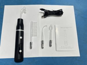 Kit de baguette violette à haute fréquence, choc à impulsion <span class=keywords><strong>e</strong></span>-<span class=keywords><strong>stim</strong></span> électro sexe crépuscule - Product Image 4