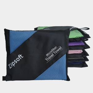 Asciugamano da spiaggia in <span class=keywords><strong>microfibra</strong></span> a colori personalizzati morbido e asciutto assorbente senza sabbia per costume da bagno Outdoor allenamento Fitness Logo stampato - Product Image 5