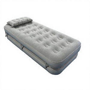 Colchón <span class=keywords><strong>Inflable</strong></span> Individual Apilable de Varias Piezas con Almohadas Inflables y Bomba Eléctrica Integrada - Product Image 3