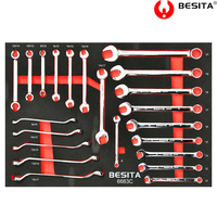 Boîte à outils de 330 pièces avec ensembles d'outils à main pour le rangement dans le garage et la réparation automobile
