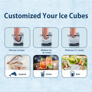 Machine à glaçons cubiques BLG à haut rendement, prix direct usine, économe en énergie, entretien simple, machine à glaçons de grande valeur, réservez votre stock dès maintenant - Product Image 5