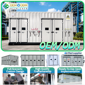 2026 Huacan OEM Lithium Battery Energy Storage System Enclosure Container 20ft Prefabricated Modular House Storage Container