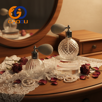 Flacon de parfum vide rond pour femme, emballage de parfum, sérigraphie, flacon de parfum cosmétique, vaporisateur de parfum