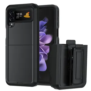 Defender Phone Case Zubehör Hard TPU PC Stoß feste robuste Handy hülle für Samsung Z Flip 4