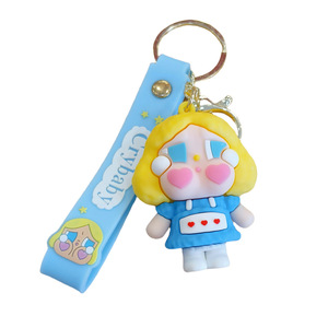 Lindo Llavero de Niña Llorona, Figura 3D de Plástico Suave con Correa para la Muñeca, para Fanáticos del Anime y Decoración Diaria - Product Image 6