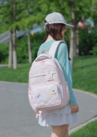 Sac à dos d'ordinateur portable unisexe en tissu Oxford, grande capacité, nouvelle version coréenne, style dessin animé, pour collégiens et lycéens