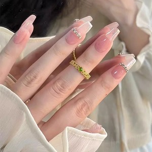여성을 위한 절묘한 실크 작은 옥 반지 특별 관심을 끄는 디자인 고급 심플 패션 올 매치 - Product Image 5