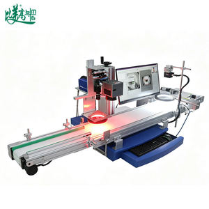 Machine de marquage laser UV automatique avec positionnement visuel et inspection OCR pour le codage de date sur les boîtes de chocolat et de bonbons - Product Image 4