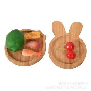 Bandeja de madera con forma de coche para niños, plato para refrigerios, vajilla para bebés, frutero, 1-2 años, origen Shandong - Product Image 5