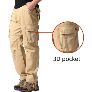 Venta al por mayor Listo <span class=keywords><strong>para</strong></span> enviar Diseños Ropa DE TRABAJO Streetwear Mens Cargo <span class=keywords><strong>Pantalones</strong></span> Ropa DE TRABAJO <span class=keywords><strong>Pantalones</strong></span> Bolsillo grande Algodón Cargo <span class=keywords><strong>Pantalones</strong></span> Hombres - Product Image 2