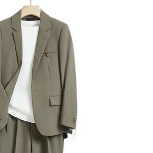 <span class=keywords><strong>Completo</strong></span> da <span class=keywords><strong>uomo</strong></span> casual coreano slim fit, stile trendy, versatile, autunno e inverno, stile britannico, elegante e <span class=keywords><strong>completo</strong></span>. - Product Image 1