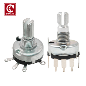 Potenciómetro de Control de Volumen Estéreo de Película de Carbono Rotatorio RV17 de 17 mm <span class=keywords><strong>para</strong></span> Ventilador, Lámpara - Product Image 6