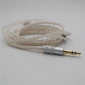 Cable para auriculares, 8 hilos, alambre de cobre puro plateado para auriculares de alta gama, equipos de audio digital - Product Image 2