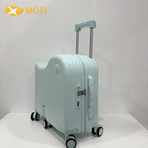 Koper berkendara untuk anak, koper 6 roda dengan roda putar, koper perjalanan untuk anak laki-laki dan perempuan - Product Image 2