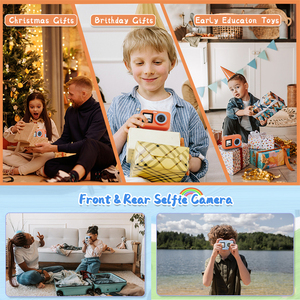 <span class=keywords><strong>Funcam</strong></span>+ Cámara de Juguete Educativa para Niños Pequeños, Regalo de Cumpleaños, 1080p, Fotografía Digital DIY, DV - Product Image 2