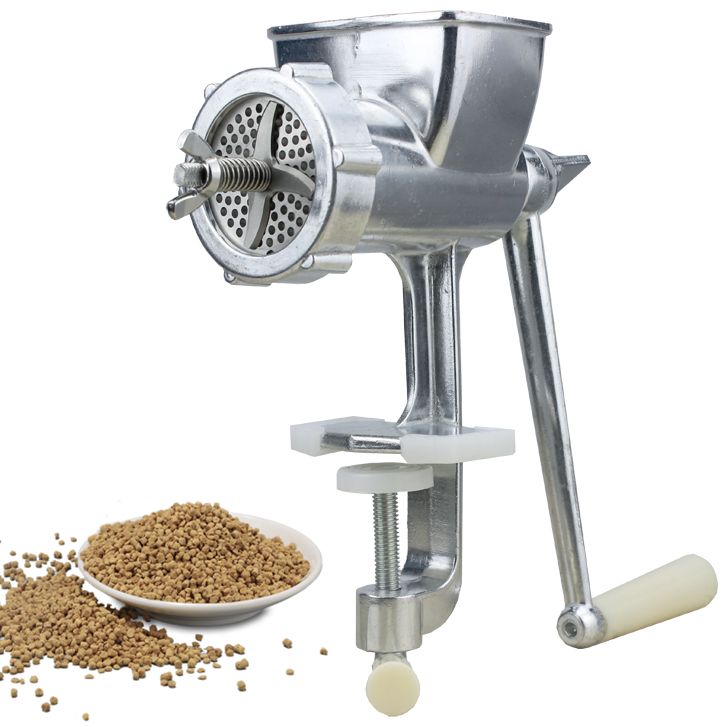 Commercial petit usage domestique manuel volaille alimentation animale granulés faisant la machine/main vache poisson alimentaire grain extrudeuse