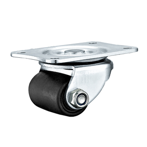 <span class=keywords><strong>1</strong></span>''<span class=keywords><strong>1</strong></span>.2''<span class=keywords><strong>1</strong></span>.5''2''2.5''3 ''Plaque supérieure Profil bas Petites roues Roulettes de réfrigérateur en nylon à centre de gravité bas pour service moyen - Product Image 2