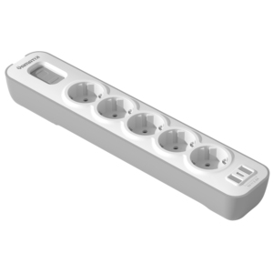 Wholesale EU Standard 16A Tabletop <b>Extension</b> <b>Plug</b> Office Power <b>Socket</b> with Overload Protection - Product Image 1