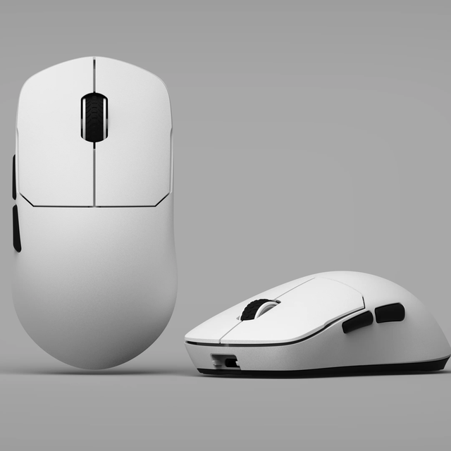 FL ESPORTS G65 Super-light 2.4G Bluetooth Wired Tri-mode Wired Wireless Gaming Mouse with RGB P3335  DPI16000