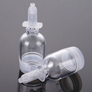 Nouveaux produits – Flacon ampoule transparent ambré en PS de 5 ml, 10 ml, 15 ml, forme bulbe, avec logo personnalisé, pour <span class=keywords><strong>acide</strong></span> hyaluronique et soins de la peau - Product Image 2