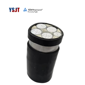 Câbles électriques en aluminium isolés XLPE PE à 5 conducteurs, 0,6/1KV, pour câblage de construction souterraine - Product Image 4
