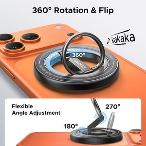 Soporte Magnético para Teléfono UGREEN, 360° ° Soporte Giratorio para Teléfono <span class=keywords><strong>con</strong></span> Doble Bisagra, Soporte Magnético de Doble Cara - Product Image 4