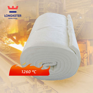 Customized Heat-insulating and Fire-retardant Ceramic Fiber Blankets; Heat-insulating Aluminum Silicate Fiber Blankets - Product Image 1