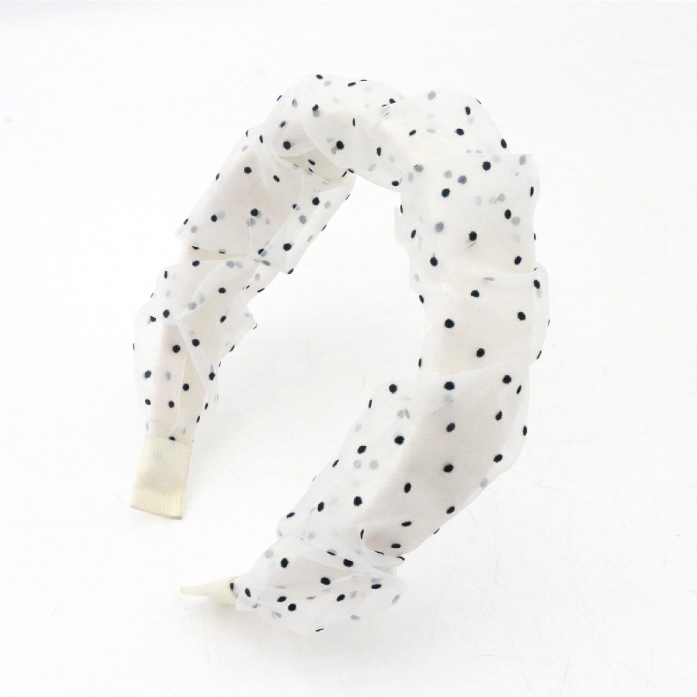 1 bandeau chouchous blanc
