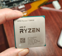 Untuk CPU Desktop 8-core 3.8GHz DDR4 3200MHz 64-bit 32MB L3 Cache Gaming, paket tray AM4 7 5800X