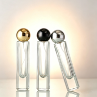 Flacon de parfum en verre transparent de luxe moderne 30ML