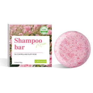 GreenLem Shampoocebar CONTROLLO OLIO e ROSO VELVET - Product Image 1