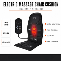 Meilleure Vente Coussin de Massage Chauffant Électrique pour Siège de Voiture, Bureau et Maison