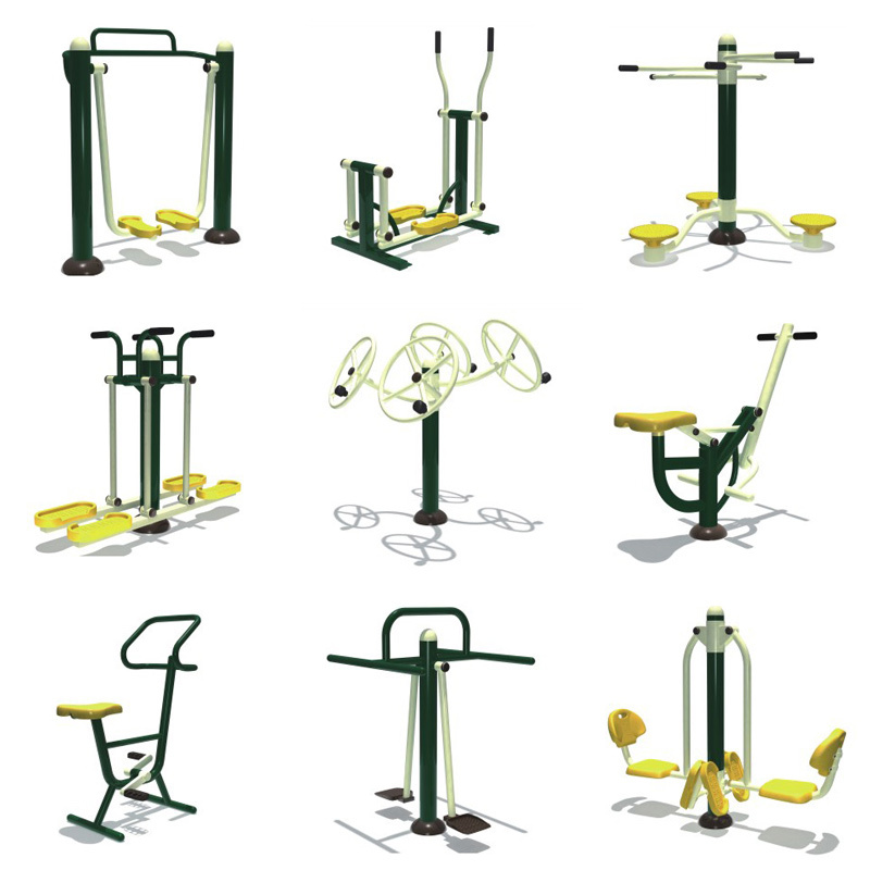 Customized Galvanized Steel Outdoor Simulator Fitness
