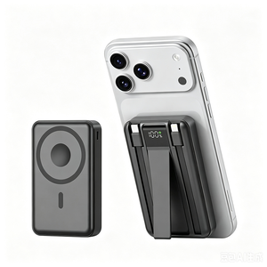 Nuevo Cargador Portátil Delgado 2026 de 10000mAh con PD22.5W, Cable Tipo-C Integrado, Soporte Plegable y Pantalla Digital para Teléfono y Reloj - Product Image 1
