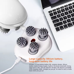 Masseur de tête électrique portable Master Handheld avec support technique en ligne, en plastique, pour pétrissage et massage du cuir chevelu - Product Image 4