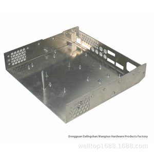 Châssis en alliage d'aluminium Welltop Dongguan, fabrication de tôlerie pour serveur de contrôle industriel, estampage CNC de précision, quincaillerie personnalisée - Product Image 2