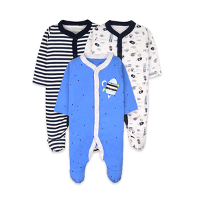 Ropa para bebes – ensemble de cadeau pour nouveau-né, grenouillère pour bébé, vente en gros, manches longues, design appliqué, mignon, dessin animé, barboteuse pour fille - Product Image 3