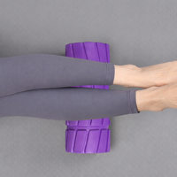 Alat Pijat Yoga Berduri EVA Foam Roller untuk Relaksasi Otot dan Pelangsing Betis