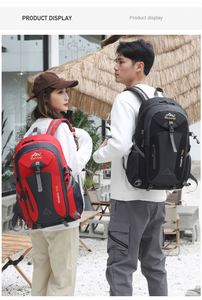 Mochila de senderismo al aire libre 40l Bolsa de viaje ligera de gran capacidad <span class=keywords><strong>Mochilas</strong></span> escolares de ciclismo impermeables para hombres y mujeres - Product Image 2